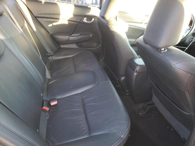 19XFB2F90DE222735 - 2013 HONDA CIVIC EXL გრაფიტი ფოტო 10