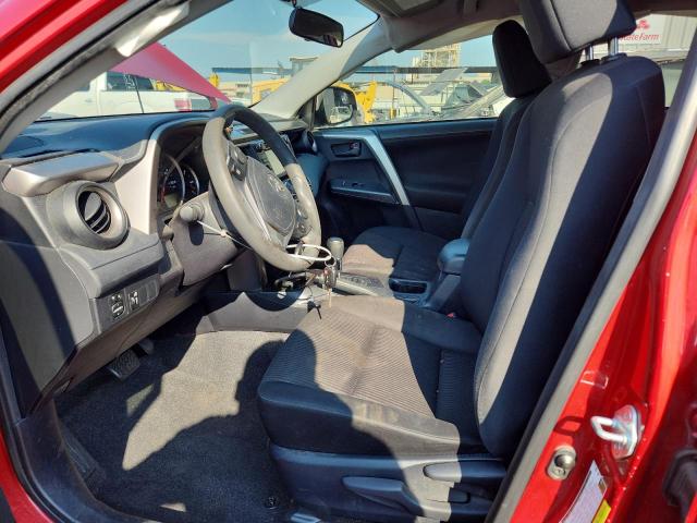 JTMZFREV6GJ093545 - 2016 TOYOTA RAV4 LE RED photo 7