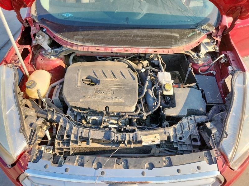 1FMCU0GD7HUA81251 - 2017 FORD ESCAPE SE RED photo 12