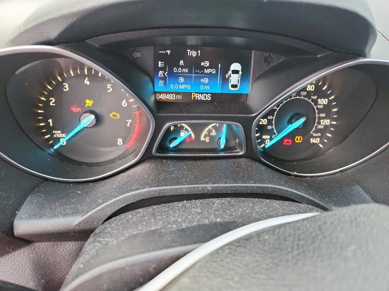 1FMCU0GD7HUA81251 - 2017 FORD ESCAPE SE RED photo 9