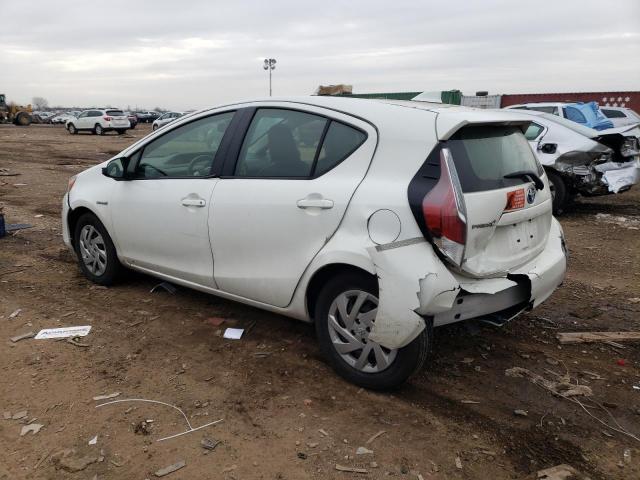 JTDKDTB35F1112477 - 2015 TOYOTA PRIUS C WHITE photo 2