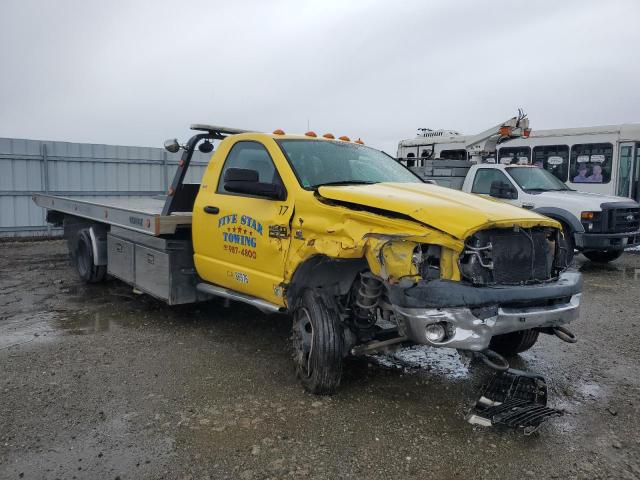 3D6WC76L99G556693 - 2009 DODGE RAM 5500 ST YELLOW photo 4