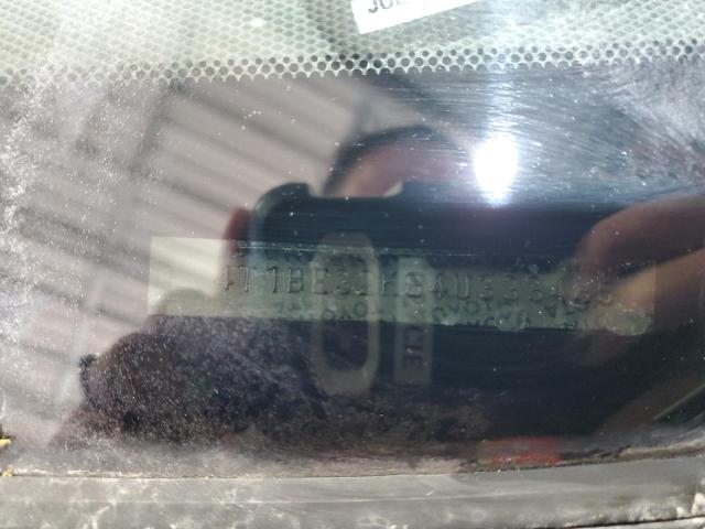 4T1BE32K84U333485 - 2004 TOYOTA CAMRY LE Բեժ լուսանկար 12