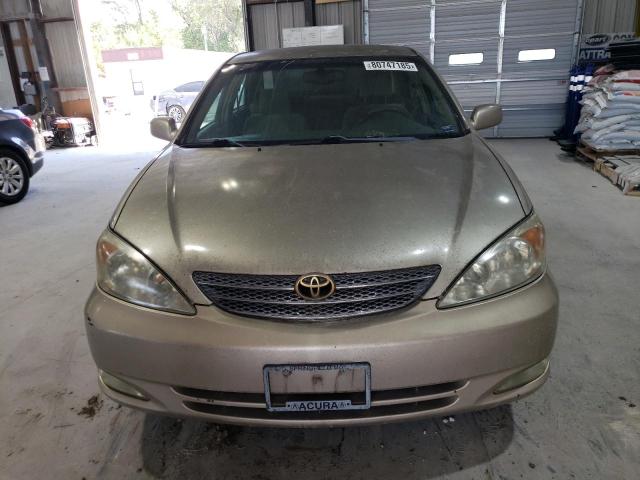 4T1BE32K84U333485 - 2004 TOYOTA CAMRY LE Բեժ լուսանկար 5