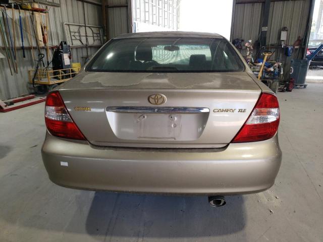 4T1BE32K84U333485 - 2004 TOYOTA CAMRY LE Բեժ լուսանկար 6