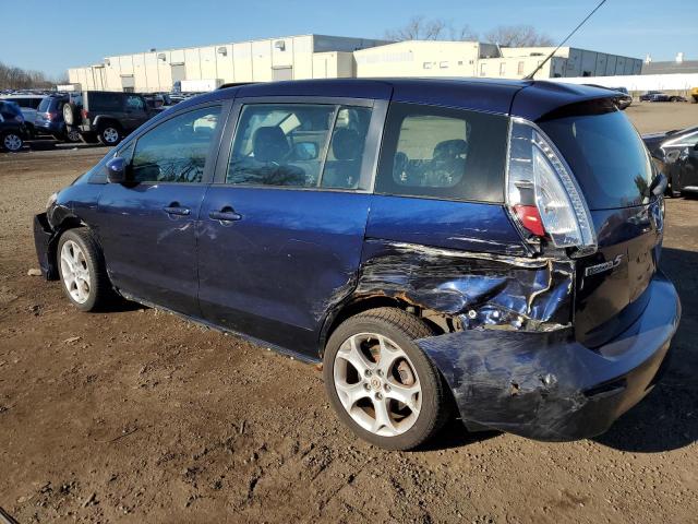 JM1CR2WL4A0386441 - 2010 MAZDA 5 BLUE photo 2