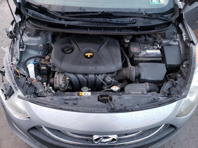 KMHD35LHXEU159725 - 2014 HYUNDAI ELANTRA GT GRAY photo 11