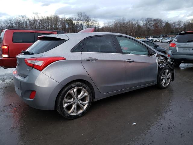 KMHD35LHXEU159725 - 2014 HYUNDAI ELANTRA GT GRAY photo 3