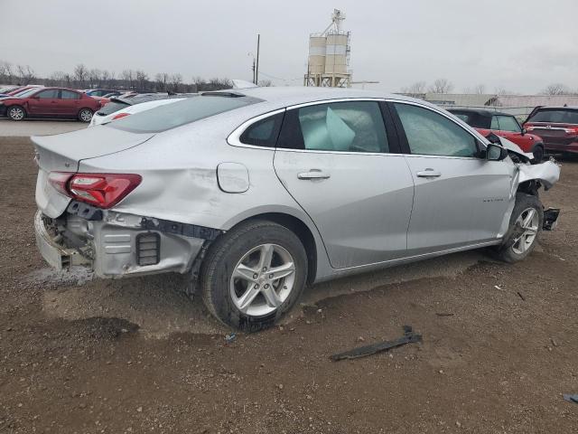 1G1ZD5ST4NF173291 - 2022 CHEVROLET MALIBU LT SILVER photo 3