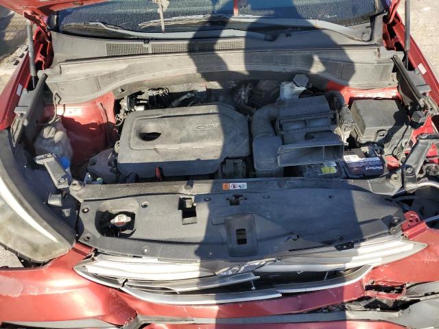 5XYZT3LB4JG504236 - 2018 HYUNDAI SANTA FE SPORT წითელი ფოტო 12