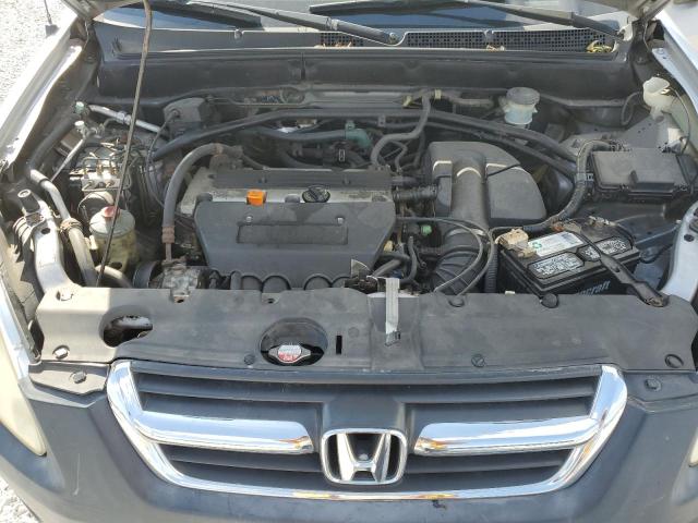 JHLRD78844C021858 - 2004 HONDA CR-V EX SILVER photo 11