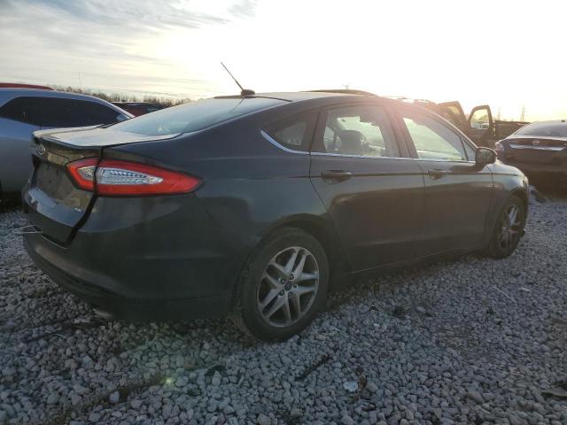 3FA6P0H71ER123083 - 2014 FORD FUSION SE BLACK photo 3