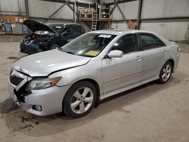 4T1BK3EK7AU596888 - 2010 TOYOTA CAMRY SE SILVER photo 1