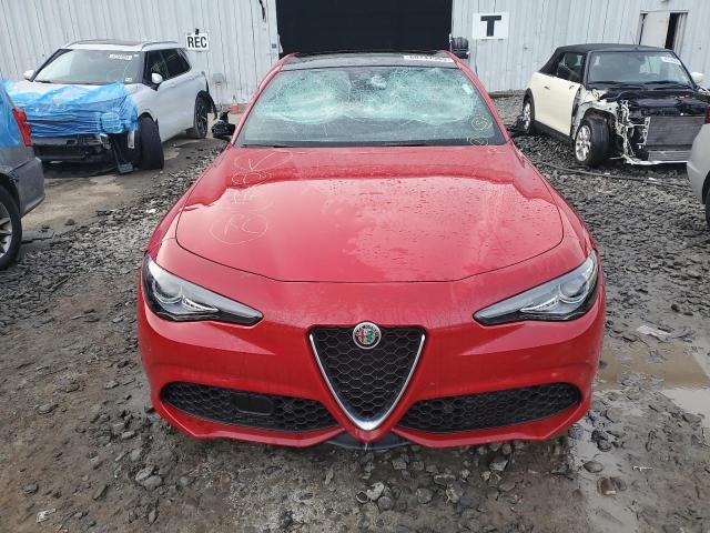 ZARFAMBN6N7656442 - 2022 ALFA ROMEO GIULIA SUPER RED photo 5