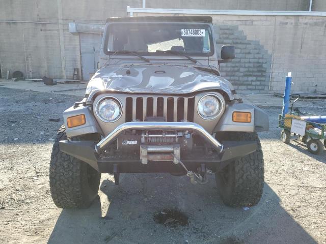 1J4FA39S26P780588 - 2006 JEEP WRANGLER X GOLD photo 5