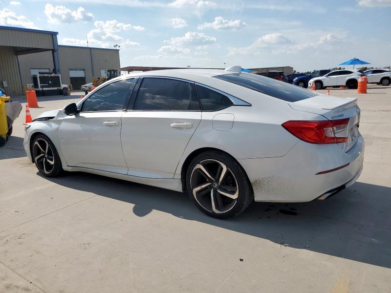 1HGCV1F36JA242438 - 2018 HONDA ACCORD SPORT თეთრი ფოტო 2