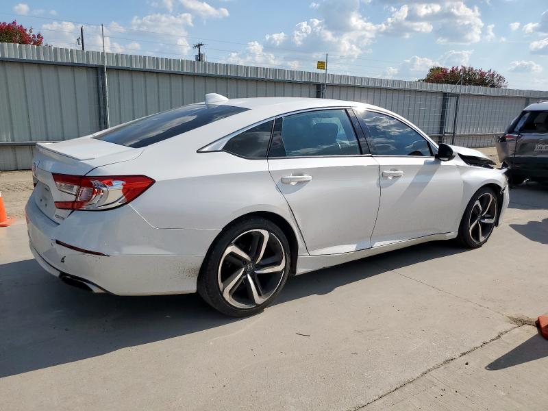 1HGCV1F36JA242438 - 2018 HONDA ACCORD SPORT თეთრი ფოტო 3