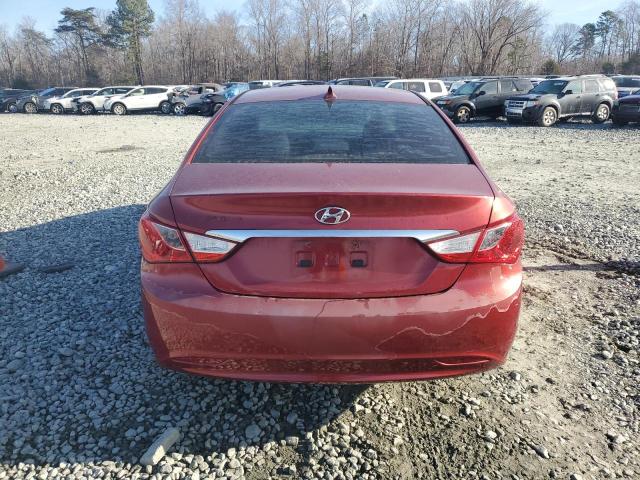 5NPEB4AC5BH275742 - 2011 HYUNDAI SONATA GLS BURGUNDY photo 6