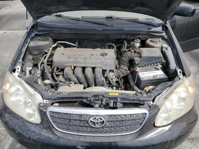 1NXBR32E18Z020802 - 2008 TOYOTA COROLLA CE BLACK photo 11