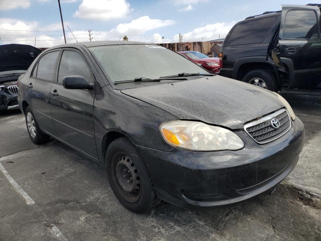 1NXBR32E18Z020802 - 2008 TOYOTA COROLLA CE BLACK photo 4