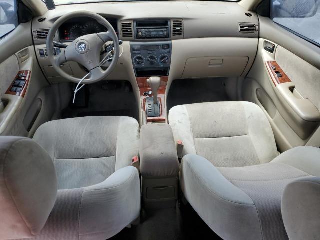 1NXBR32E18Z020802 - 2008 TOYOTA COROLLA CE BLACK photo 8