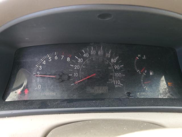 1NXBR32E18Z020802 - 2008 TOYOTA COROLLA CE BLACK photo 9