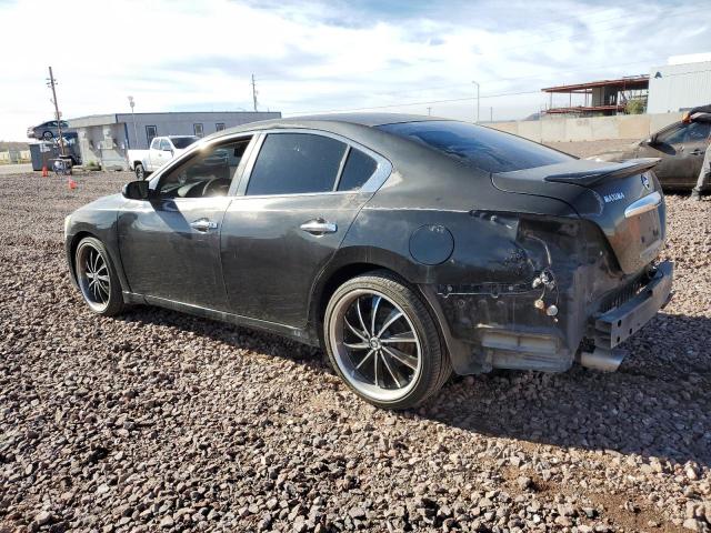 1N4AA51E09C829709 - 2009 NISSAN MAXIMA S BLACK photo 2