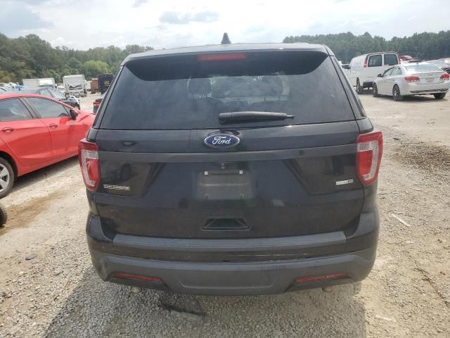 1FM5K8ARXJGA37590 - 2018 FORD EXPLORER POLICE INTERCEPTOR Noir photo 6