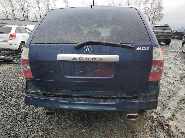 2HNYD188X4H518992 - 2004 ACURA MDX TOURING BLUE photo 6