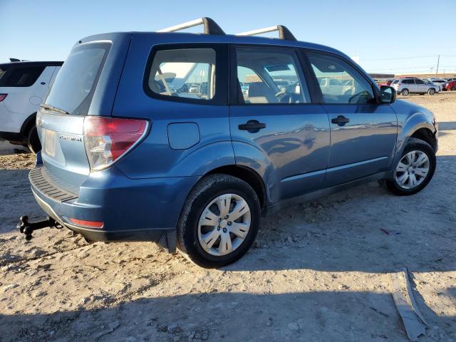 JF2SH61679H757579 - 2009 SUBARU FORESTER 2.5X BLUE photo 3