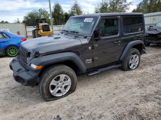 1C4GJXAG7KW619260 - 2019 JEEP WRANGLER SPORT GRAY photo 1