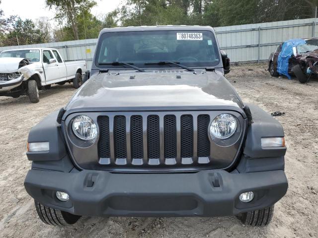 1C4GJXAG7KW619260 - 2019 JEEP WRANGLER SPORT GRAY photo 5