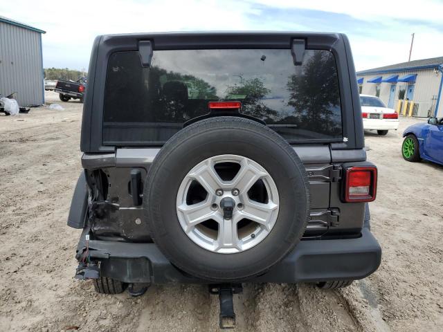 1C4GJXAG7KW619260 - 2019 JEEP WRANGLER SPORT GRAY photo 6