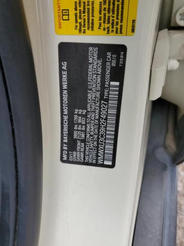 WMWXU3C39H2F49027 - 2017 MINI COOPER S WHITE photo 12