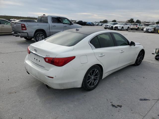 JN1BV7AP4FM353182 - 2015 INFINITI Q50 BASE WHITE photo 3