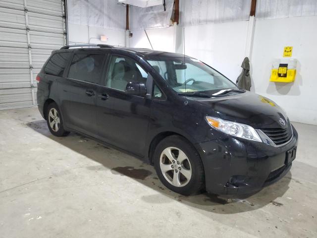 5TDKK3DCXES487446 - 2014 TOYOTA SIENNA LE BLACK photo 4