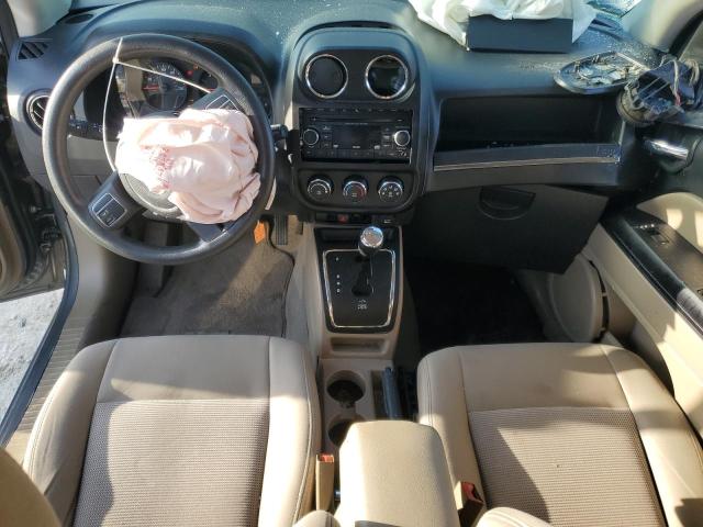 1C4NJDBB9CD559097 - 2012 JEEP COMPASS SPORT GRAY photo 8