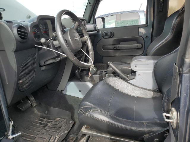 1J4FA24138L533888 - 2008 JEEP WRANGLER X GRAY photo 7