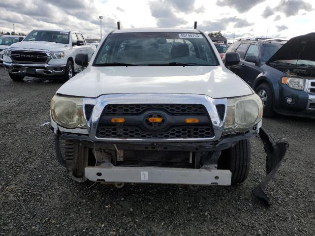 5TENX22N77Z367493 - 2007 TOYOTA TACOMA WHITE photo 5