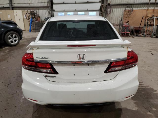 2HGFB2F56EH047444 - 2014 HONDA CIVIC LX WHITE photo 6