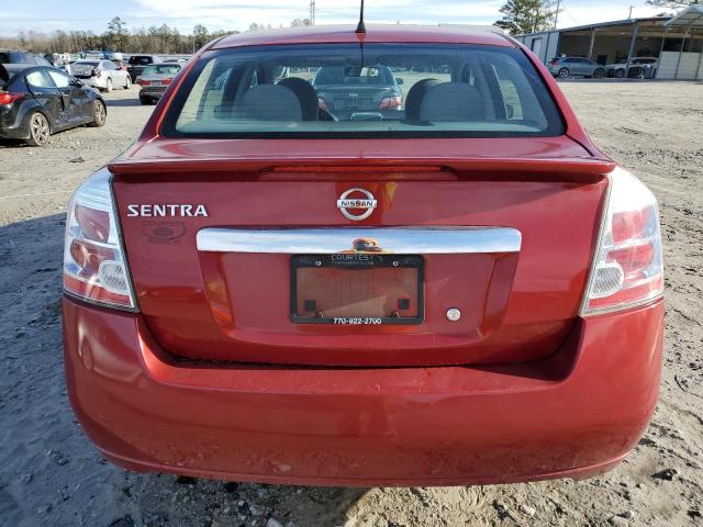 3N1AB6AP3CL696473 - 2012 NISSAN SENTRA 2.0 RED photo 6