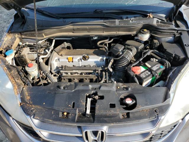 5J6RE4H77AL058506 - 2010 HONDA CR-V EXL SILVER photo 11