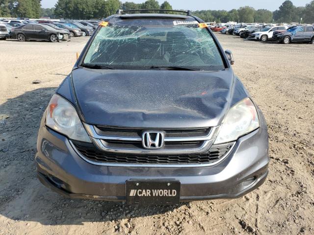 5J6RE4H77AL058506 - 2010 HONDA CR-V EXL SILVER photo 5