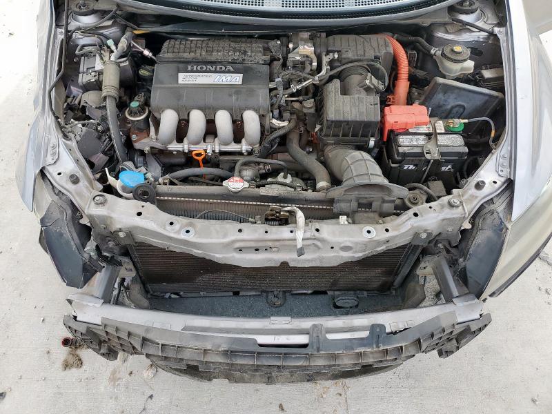 JHMZF1D66BS002416 - 2011 HONDA CR-Z EX ნაცრისფერი ფოტო 11