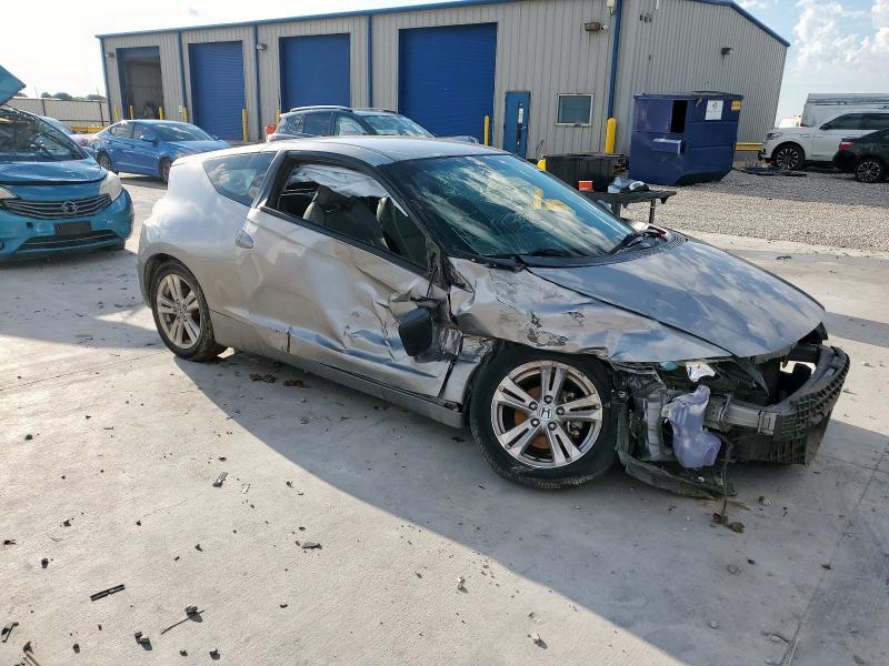 JHMZF1D66BS002416 - 2011 HONDA CR-Z EX ნაცრისფერი ფოტო 4