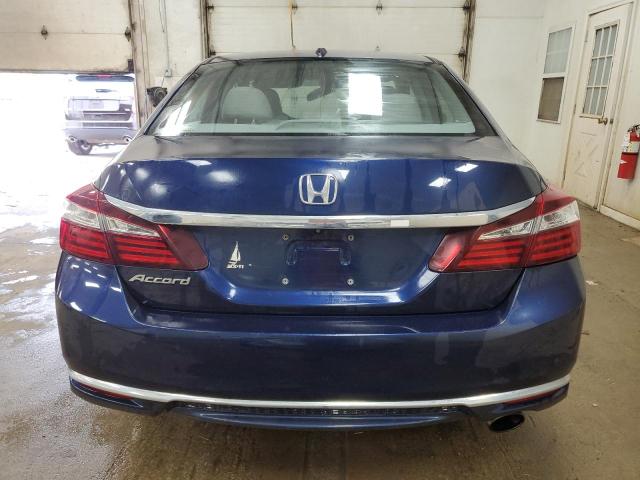 1HGCR2F92HA288020 - 2017 HONDA ACCORD EXL BLUE photo 6