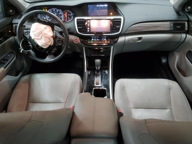 1HGCR2F92HA288020 - 2017 HONDA ACCORD EXL BLUE photo 8