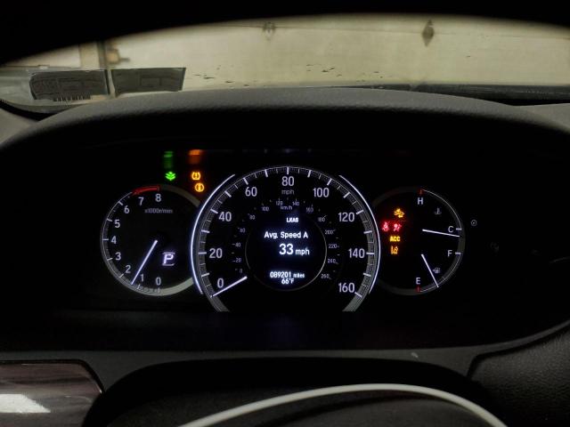 1HGCR2F92HA288020 - 2017 HONDA ACCORD EXL BLUE photo 9