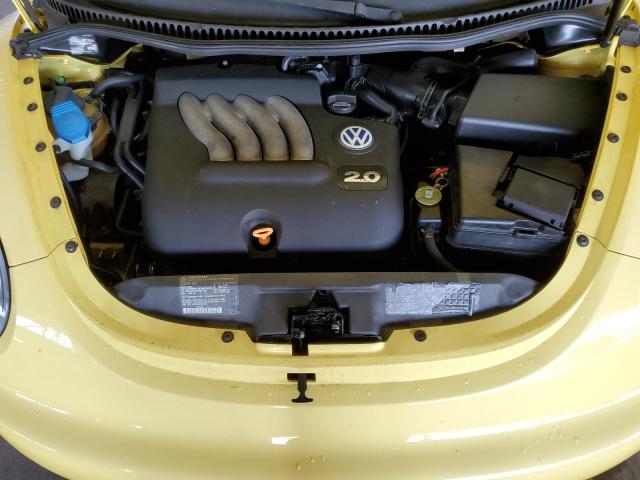 3VWCA21C7YM406149 - 2000 VOLKSWAGEN NEW BEETLE GLS Sarı fotoğraf 11