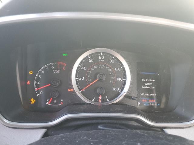 JTND4RBE0L3080658 - 2020 TOYOTA COROLLA SE WHITE photo 9